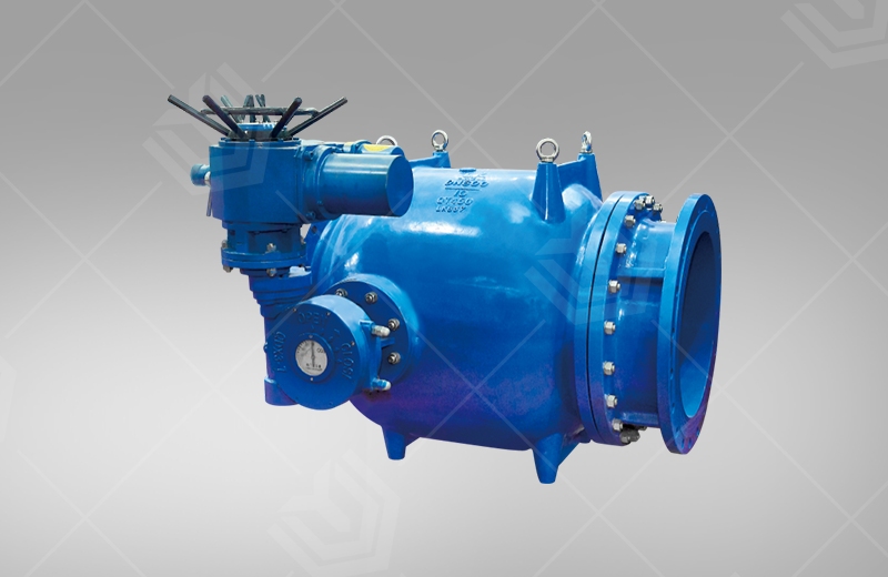 Electric flow regulating and pressure regulating valve