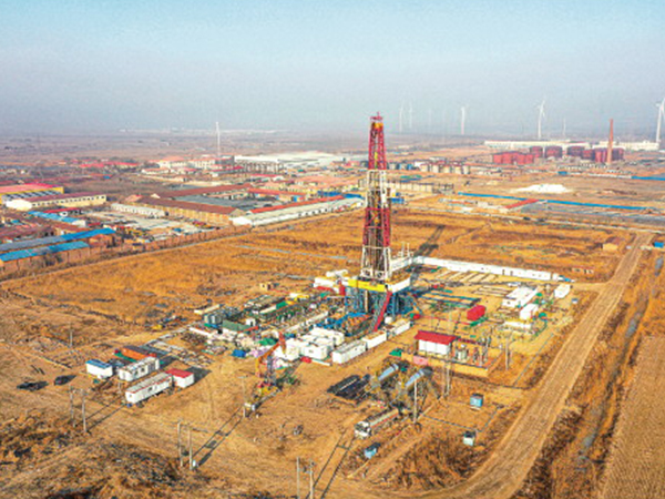 China's first 100000 ton continental shale oil development platform