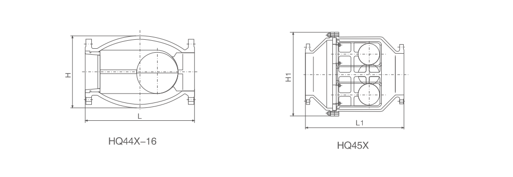 微阻球形止回阀(图1)