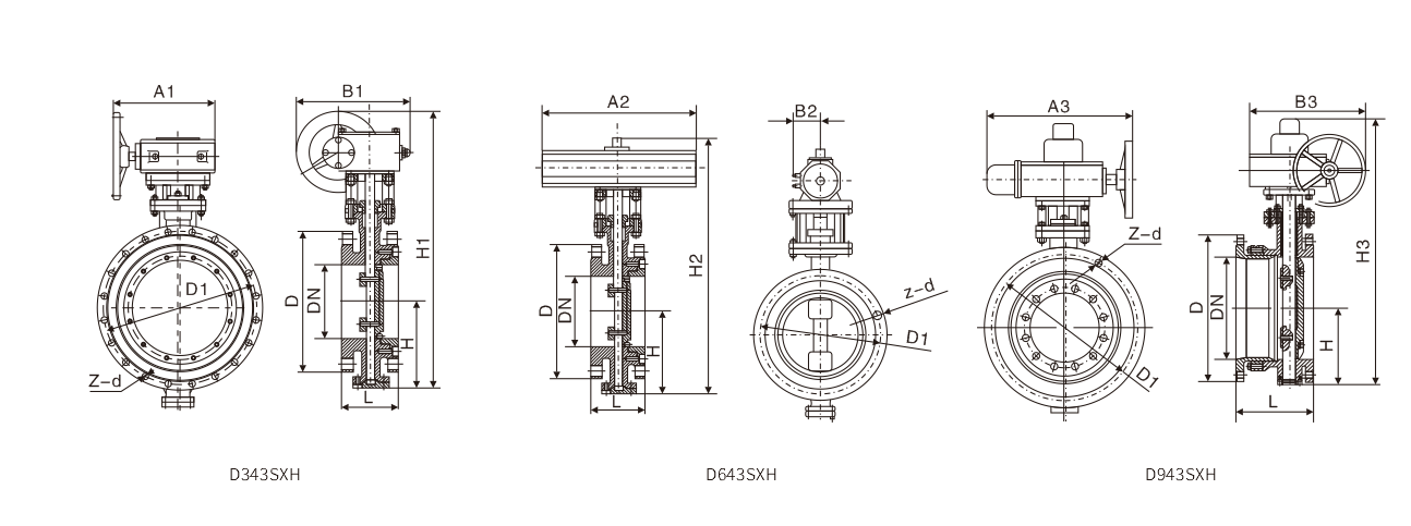 双向蝶式冲渣阀(图1)