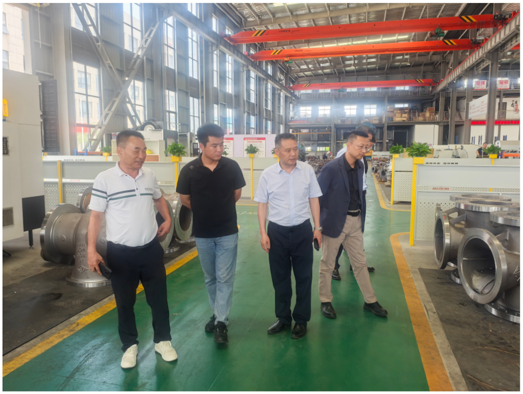 恒力重工集团有限公司一行莅临我司参观考察(图1)